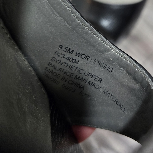 Worthington Shoes Lessing Block Heel Square Toe Sandals Sz 9.5 - Picture 6 of 7